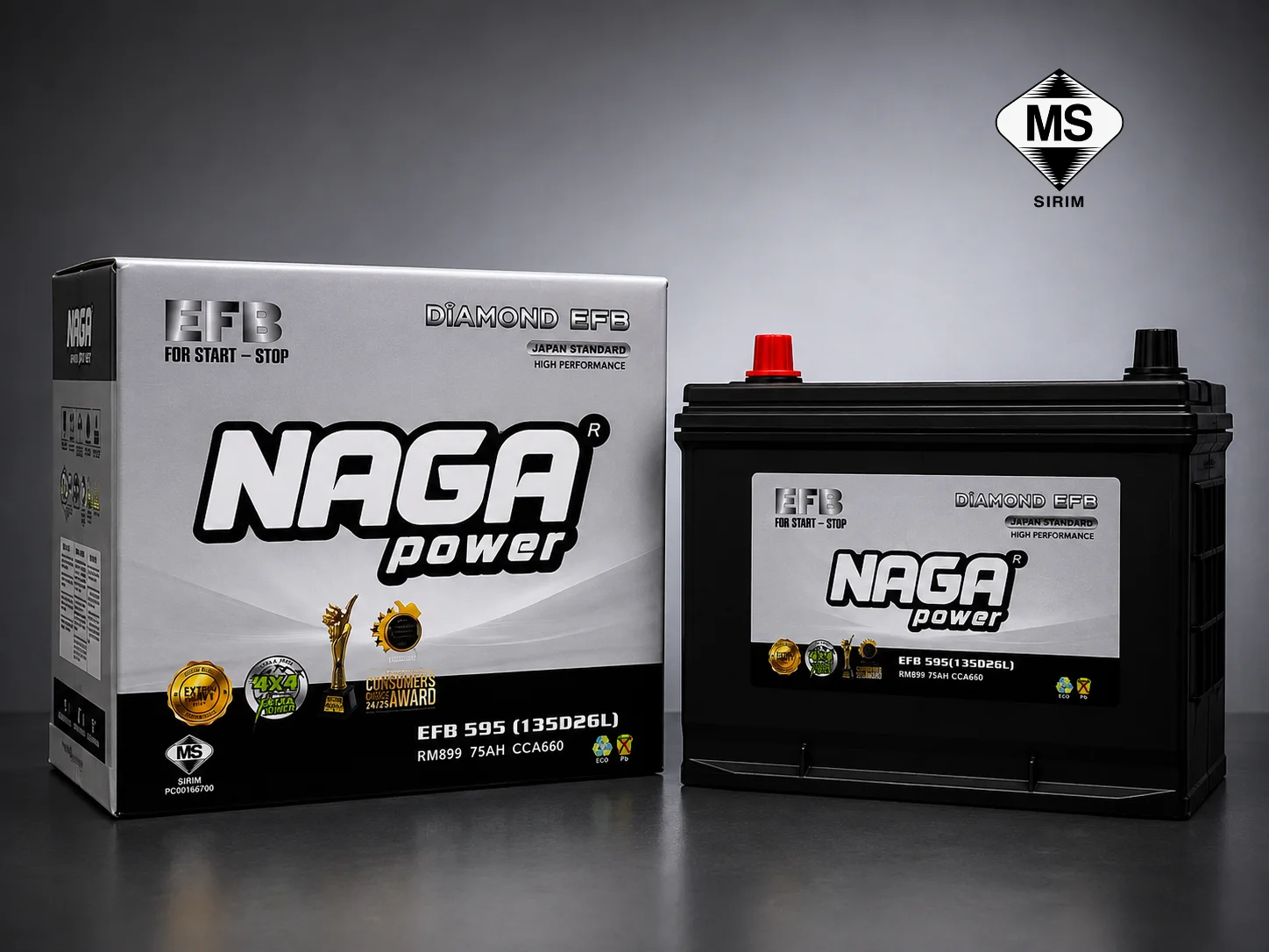 Naga Power Diamond EFB