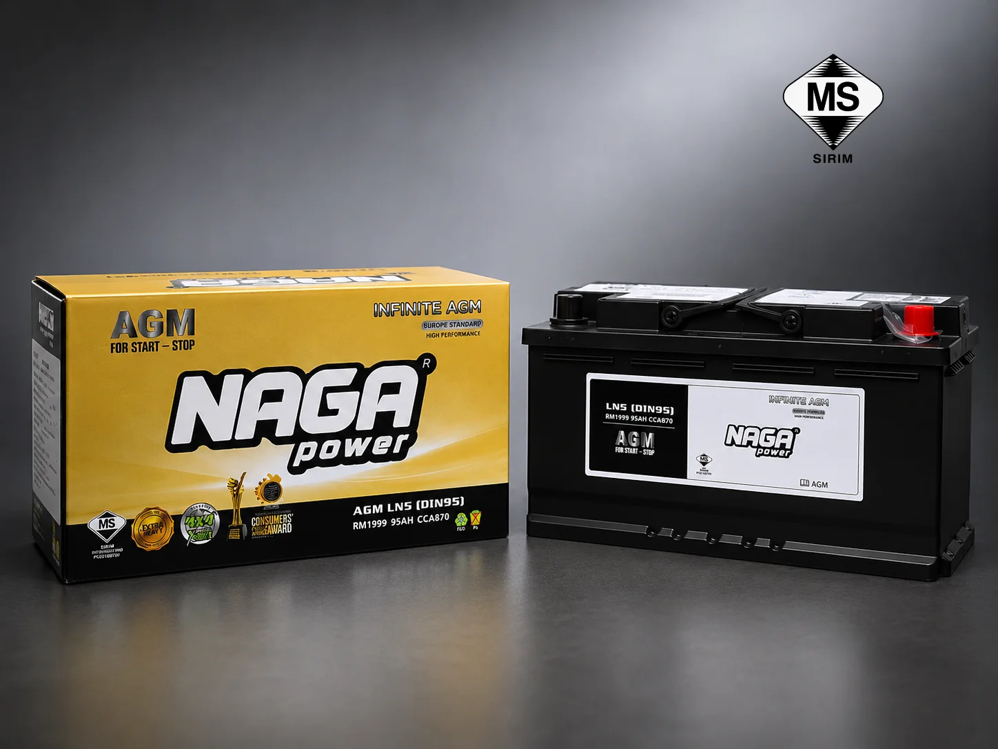 Naga Power Infinite AGM
